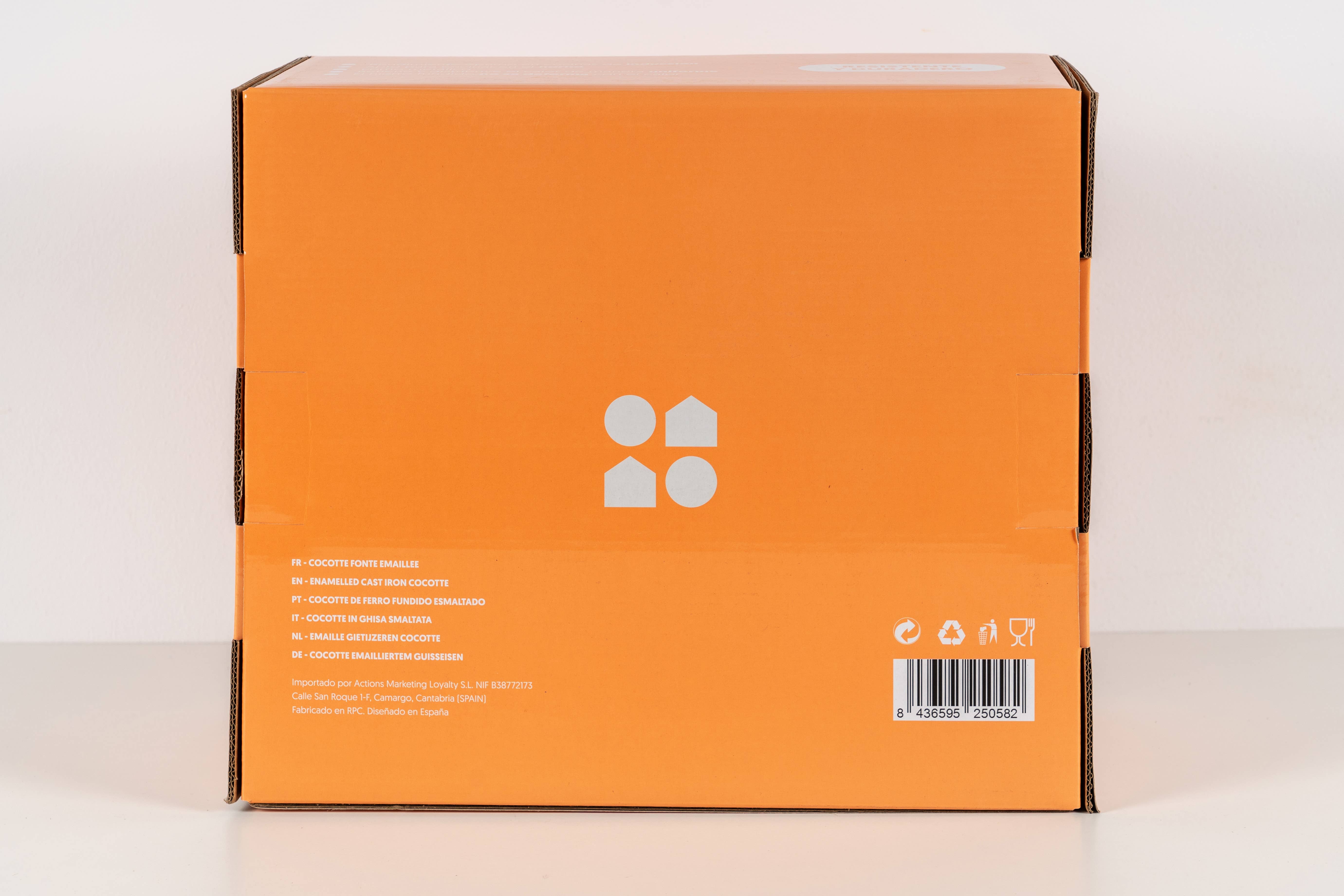 Lätt Home - Wholesale Cooking Pot - OVAL COCOTTE 33X11 CM 6 L ORANGE6