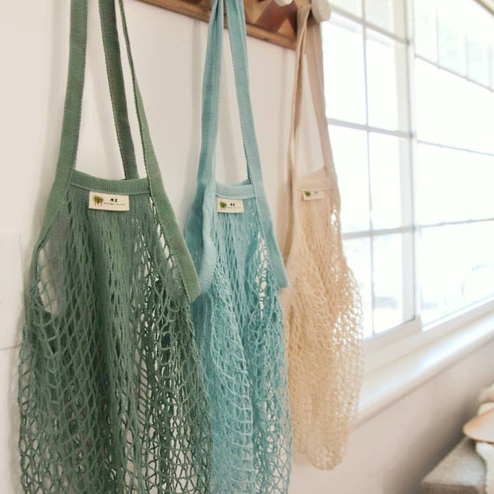 Me Mother Earth - Wholesale Grocery/Shopping Bag - The "One Tripper" HUGE Mesh Market Bag | Zero Waste