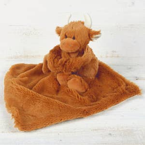 11 Inch Highland Cow Plush Toy, Soft Realistic Highland Stuffed Animal For  Boys & Girls, Plushie Gift