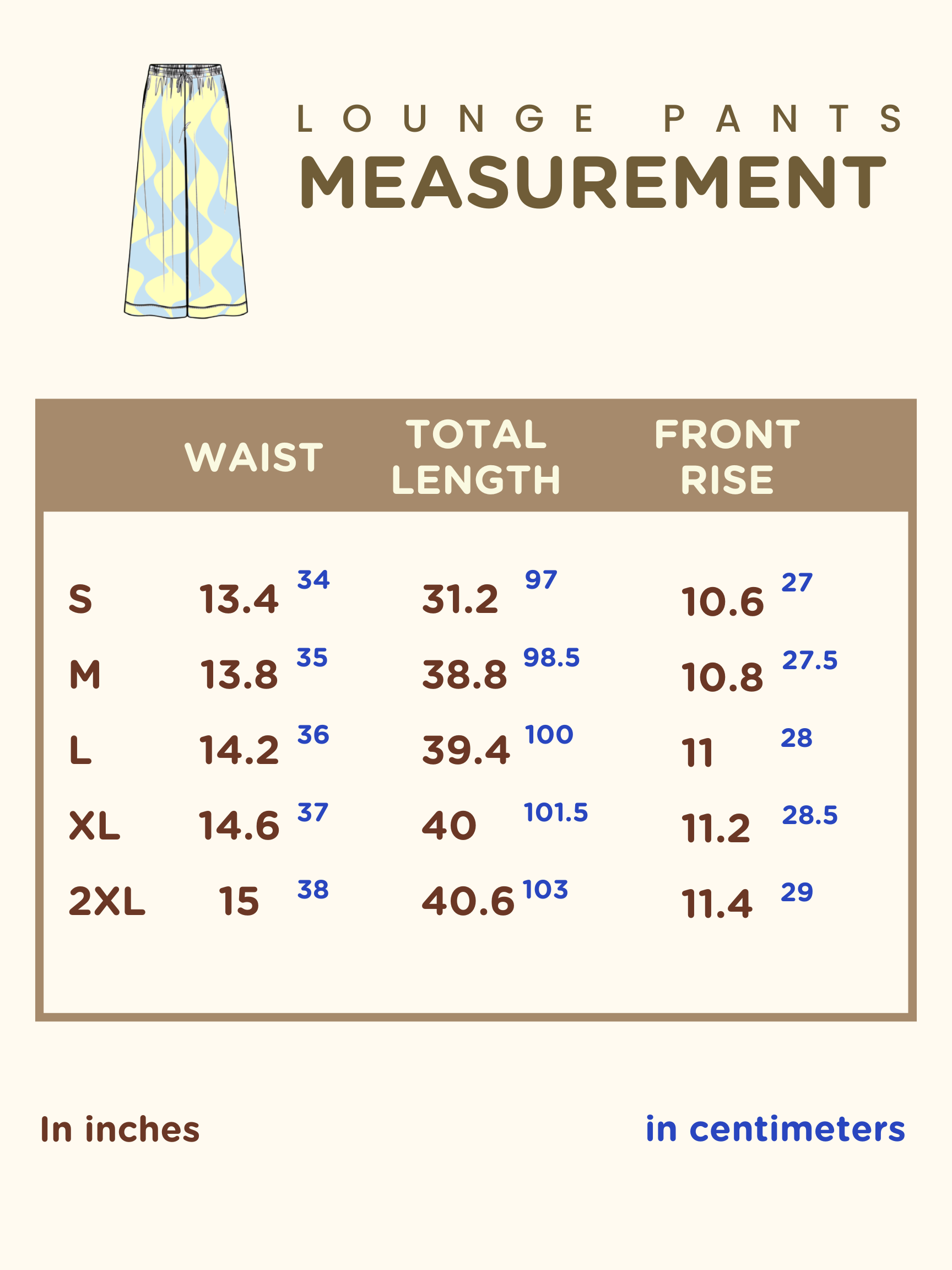 Sunbean - Wholesale Lounge Sweatpants/Joggers - Women's - Seaside Swirl Cotton Wide Legs Lounge Pant6