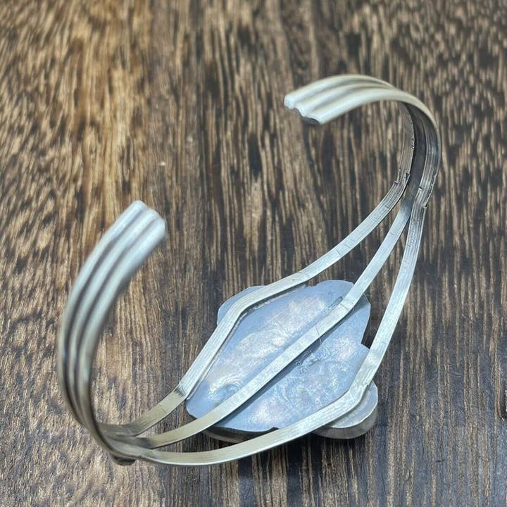 Native City Jewelry - Wholesale Cuff Bracelet - Native American Navajo Handmade Sterling Silver Multi Stone color Cuff Bracelet
