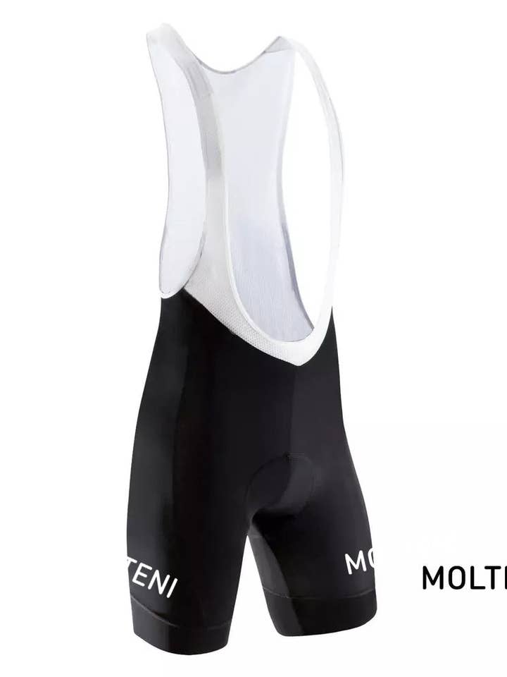 Retro Radhose Molteni - REDTED - Schwarz für den Großhandel von REDTED