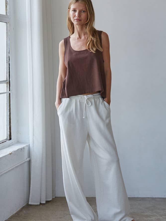 By Together - Wholesale Tank Top - Women's - L8751 | Knit Cotton Scoop Neck Sleeveless Tank Top10