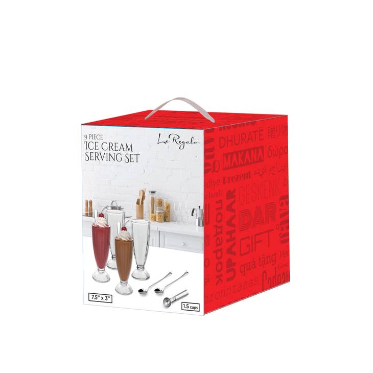 Le Regalo 10 Piece Stainless Steel Mix and Measure Set