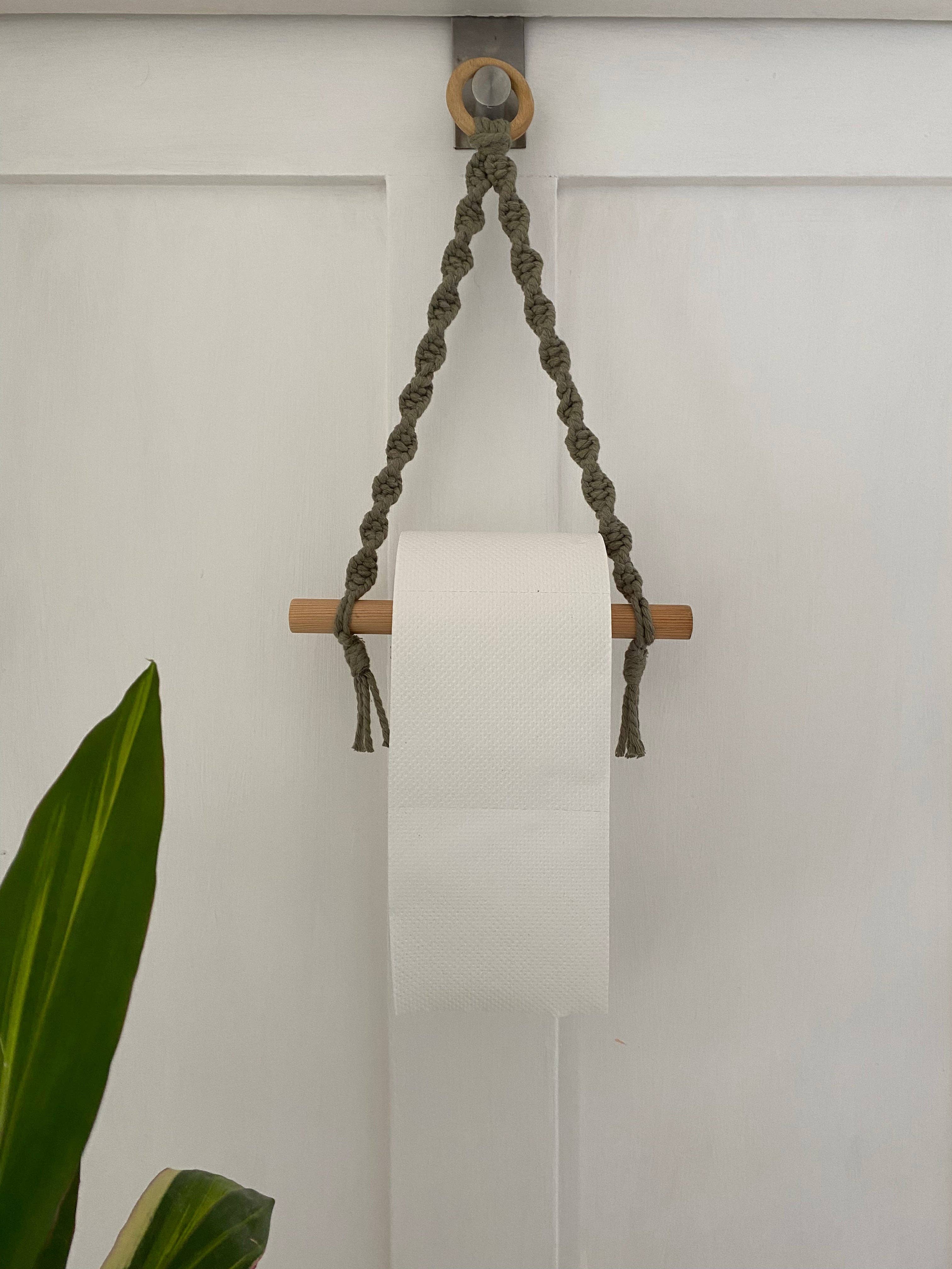 Macra-Made With Love - Wholesale Toilet Paper Holder - Hanging Macramé Toilet Paper Holder8