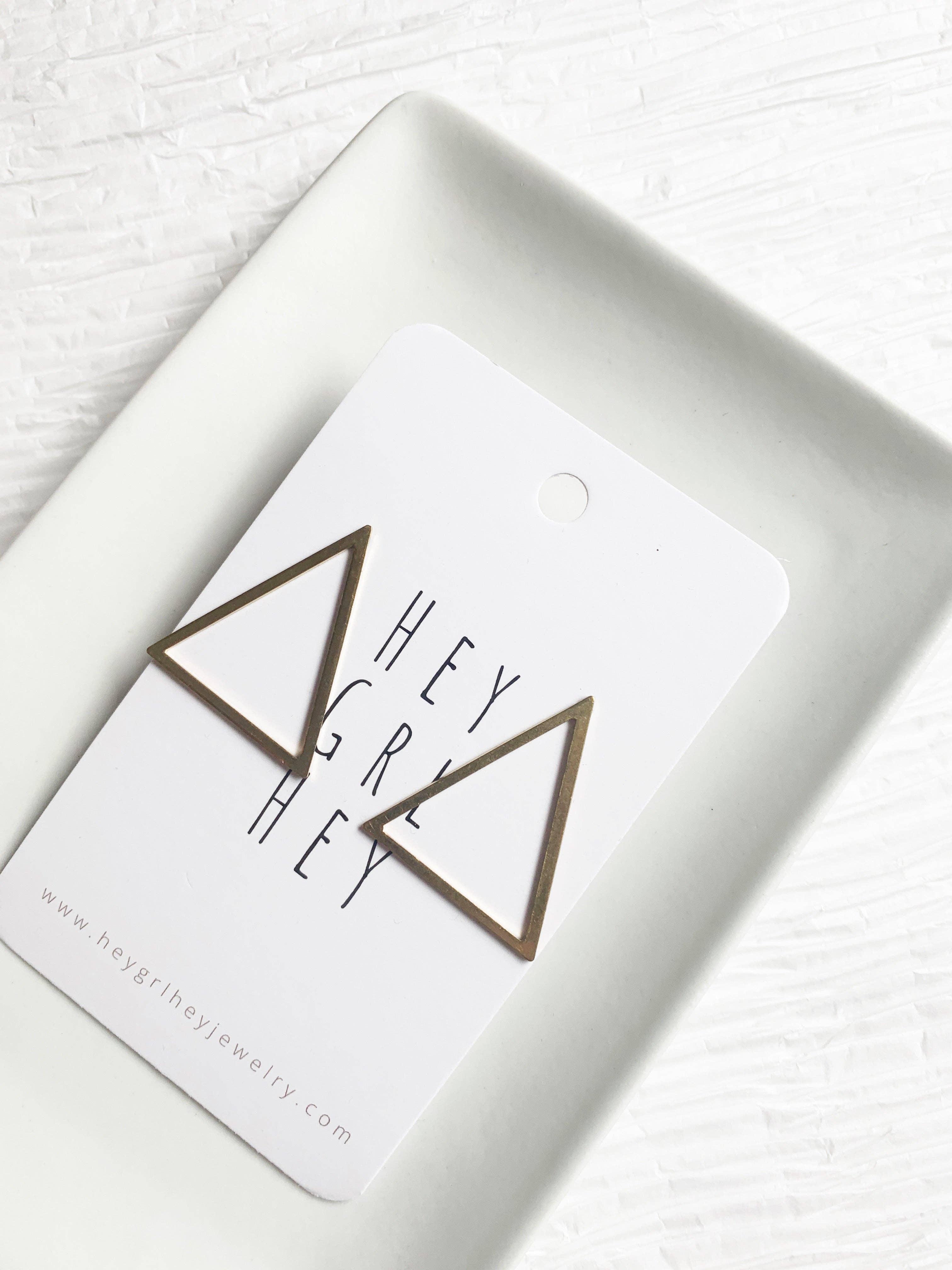 Hey Grl Hey Jewelry - Wholesale Dangle Earrings - The Trine Earrings1