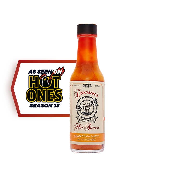 Shawarma Sauce - Hot Ones Season 13 - Sauce #2 for wholesale by Dawson's Hot Sauce