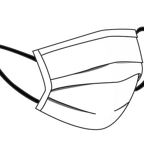 DamnDog - Wholesale Protective face mask/shield - Full Case (24 Six Packs) of 3-Ply Nonwoven Face Mask / Cover1