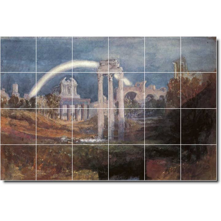 Landscapes Ceramic Tile Mural PT08895 for wholesale by Picture-Tiles.com
