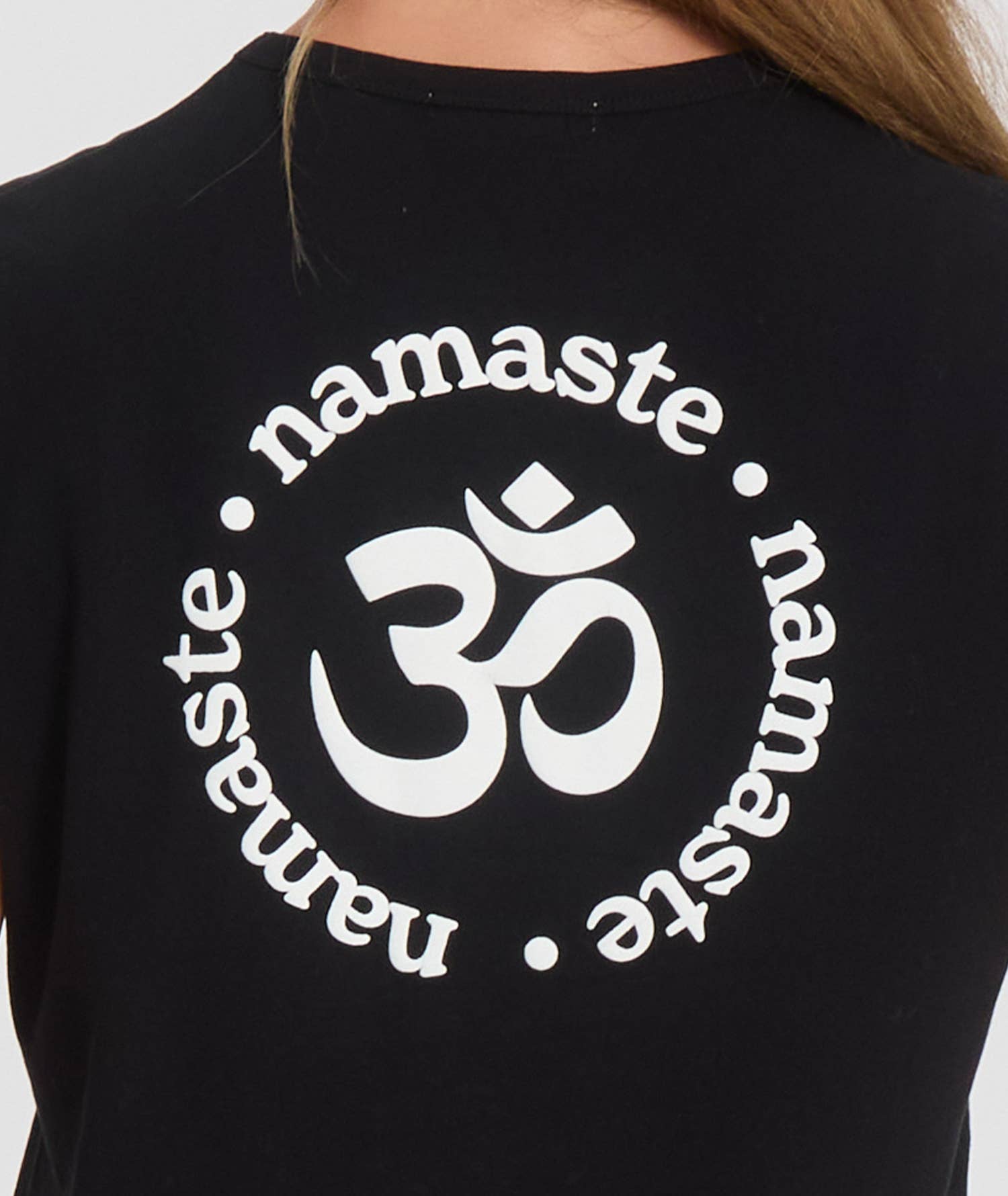 Yoga Searcher - Venta al por mayor Camiseta serigrafiada - Mujer - Camiseta de algodón orgánico con logo NAMASTE7