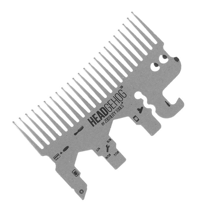Zootility - Wholesale Hair Brush/Comb - Headgehog Multi-Tool Handy Comb