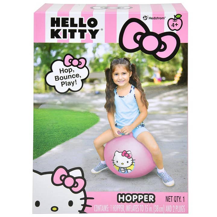 Hello Kitty Inflatable Hopper Ball in a box for wholesale by Deluxe Import Trading