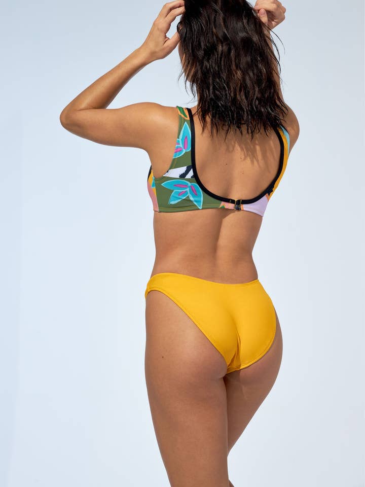 LEXI — Bikinitrosa i gult för wholesale av Selfish Swimwear