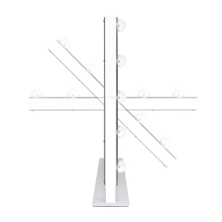 Zadro, Inc. - Wholesale Makeup Mirror - 15 LED Light Bulb Hollywood Makeup Mirror - 25" x 20"8