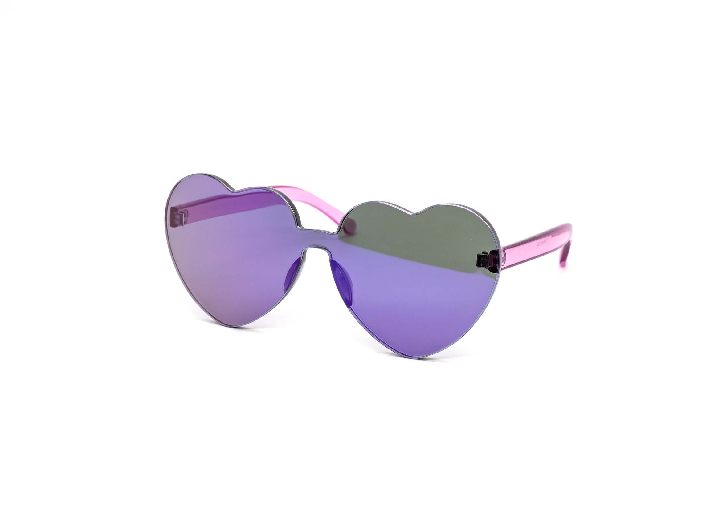 Still Friday - Vente Lunettes de soleil – femme - Lunettes de soleil sans monture en polycarbonate avec miroir de couleurs assorties8