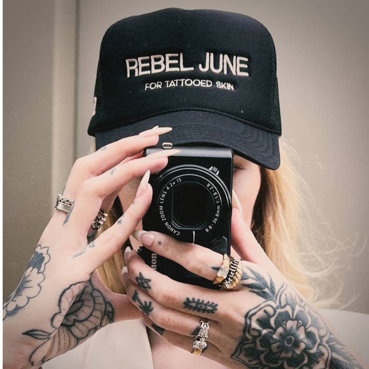REBEL JUNE - Wholesale Trucker Hat - Unisex - The Signature Hat1