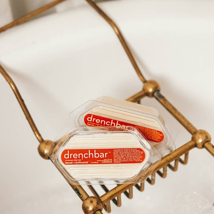 drenchbar - Wholesale Solid Lotion - Neroli + Driftwood In-Shower Lotion Bars4