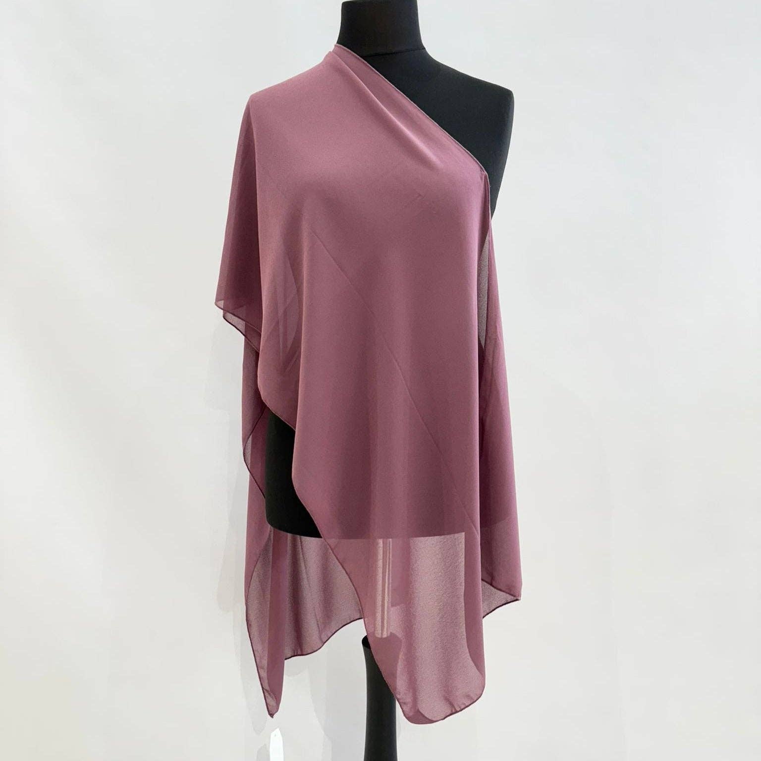 Invitadissimas - Wholesale Dress - Women's - Basic chiffon shawl 45x100cm9