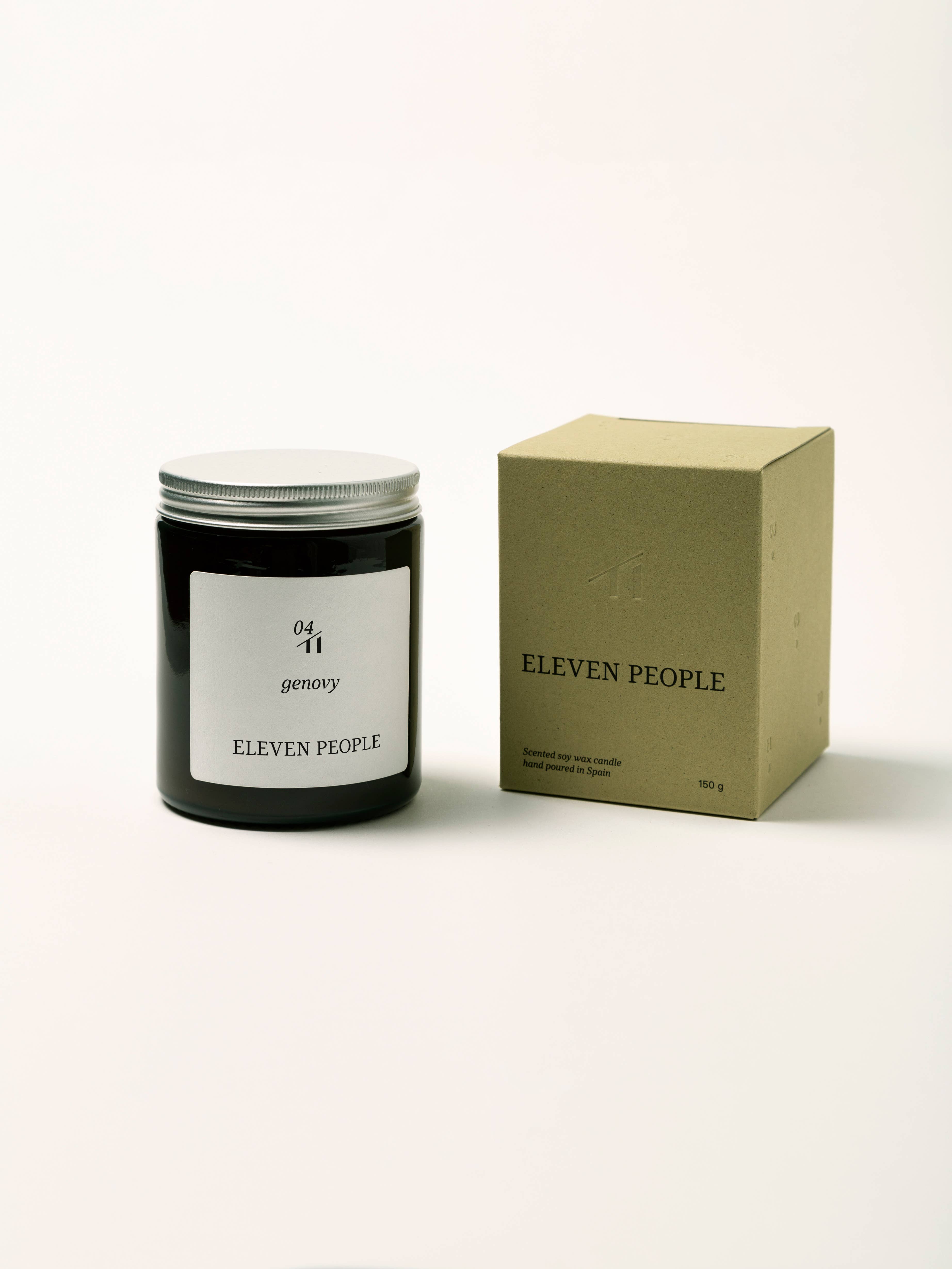 ELEVEN PEOPLE - Wholesale Jar/Filled Candle - 04 Genovy Candle Rose, Geranium and Vetiver.3