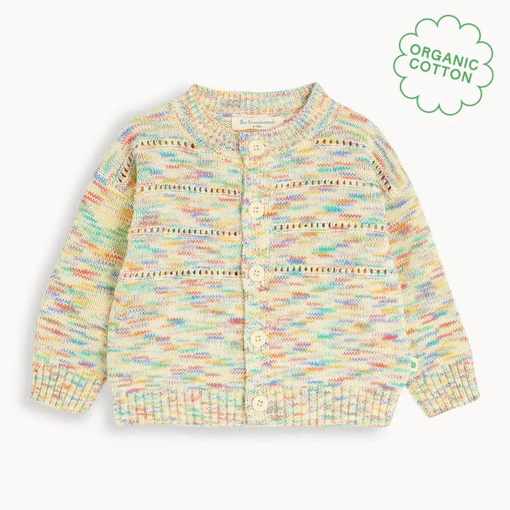 Kids & Baby Space Dye Cardigan -Meteor for wholesale by the bonnie mob