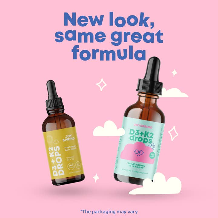 JoySpring - Wholesale Oral Supplement/Vitamin - D3+K2 Drops1