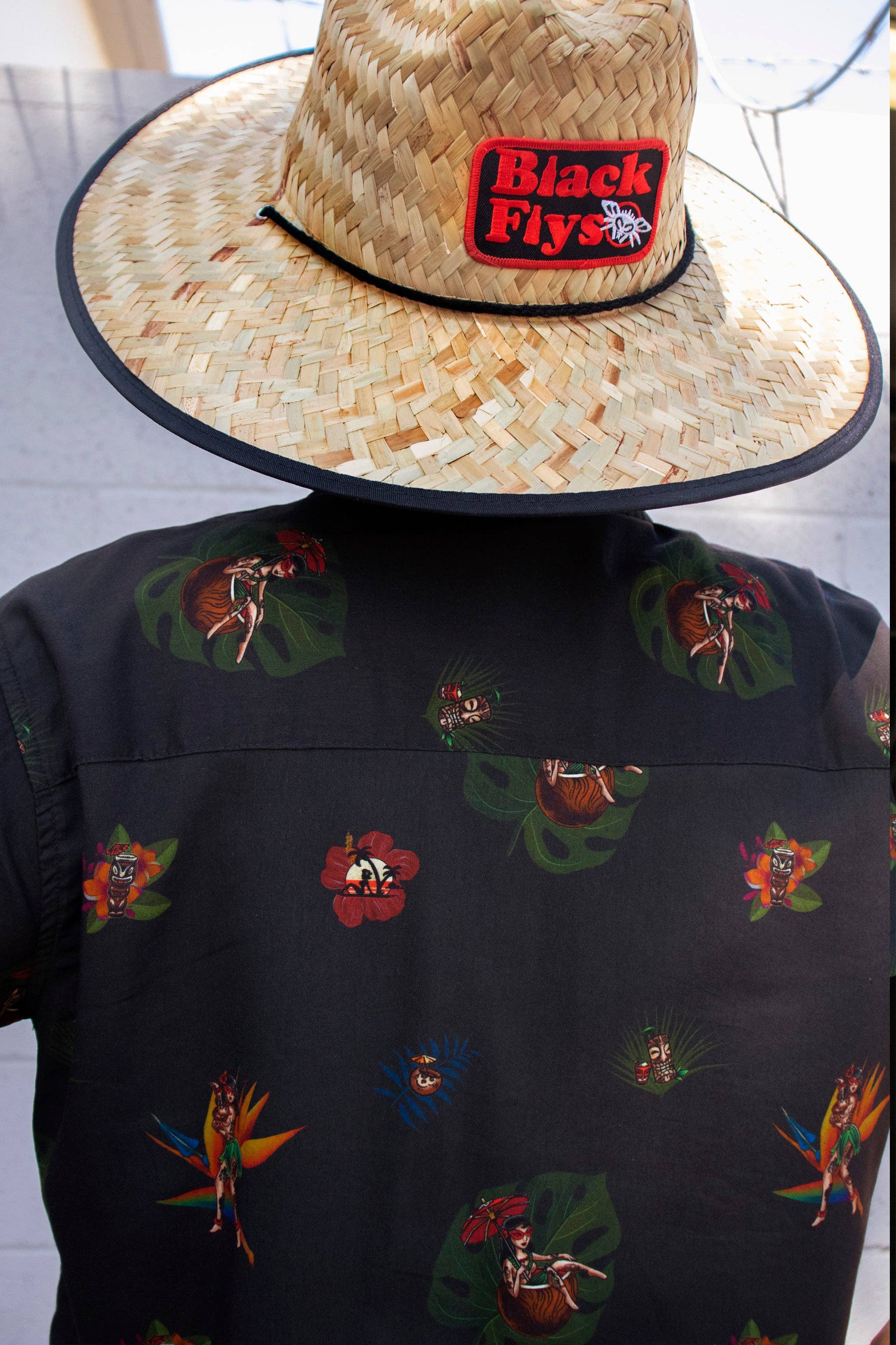 Black Flys Eyewear – Engroshandel Skjorte med buttondown – Mænd – Fly Pardy vævet skjorte3