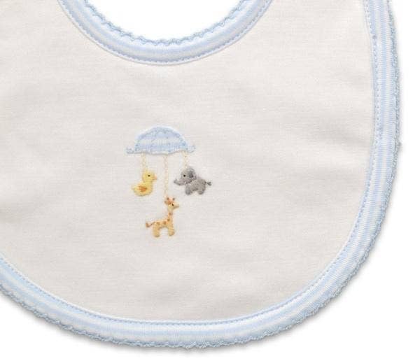 Baby Threads – Engroshandel Hagesmæk - Baby – Dyr Mobil Dreng Pima Bomuld Baby Bib1