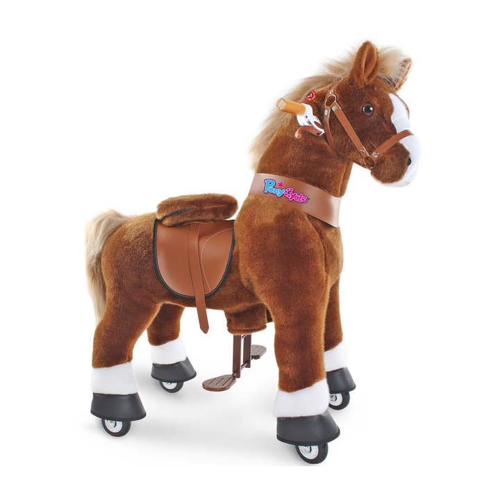 Brown PonyCycle Ride on Horse Model U Brown für den Großhandel auf Faire