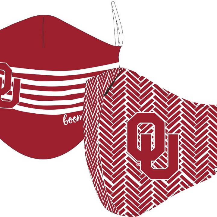 Ansigtsmaske - University of Oklahoma for engroshandel hos Desden