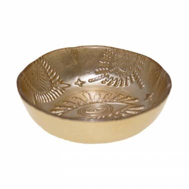 Golden eye dish 10x10x2cm for wholesale by AULICA