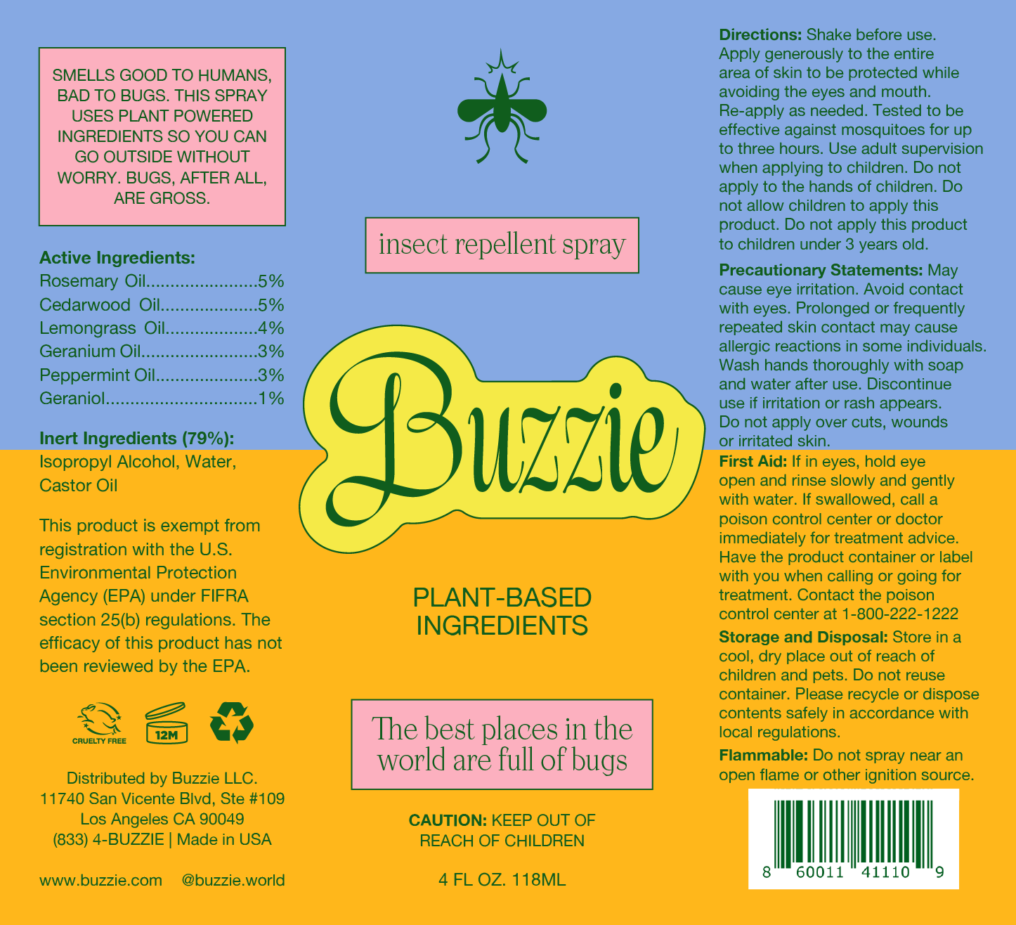 Buzzie - Wholesale Insect Repellent - Buzzie Family Pack1