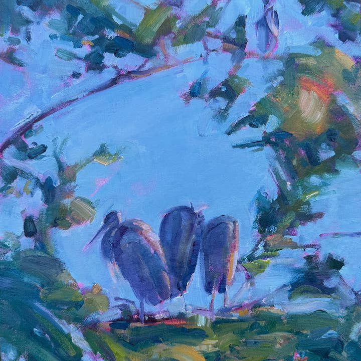 Heron Hotels for wholesale by Jess Peoples Art