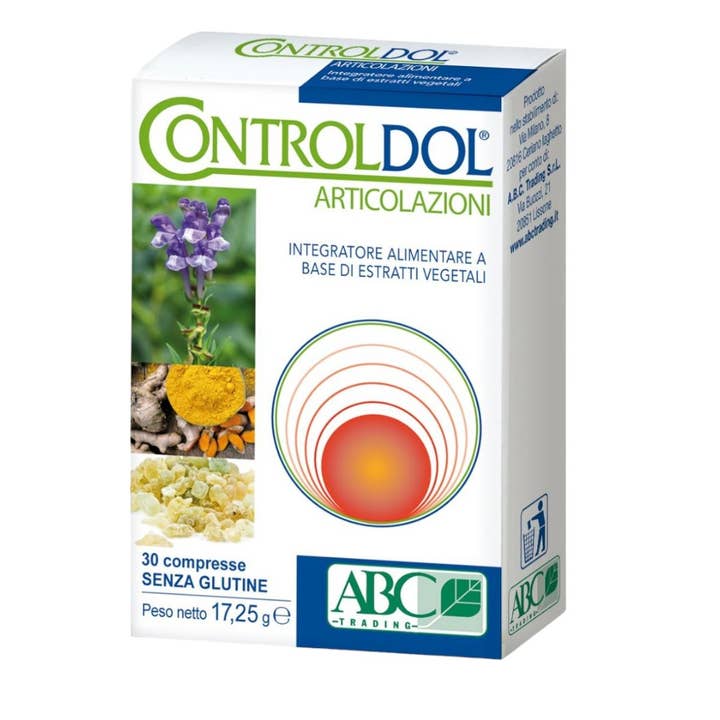 F47 | Comprimidos Controldol Articulaciones Y Espalda 30Comp para venta al por mayor de pirotta srl