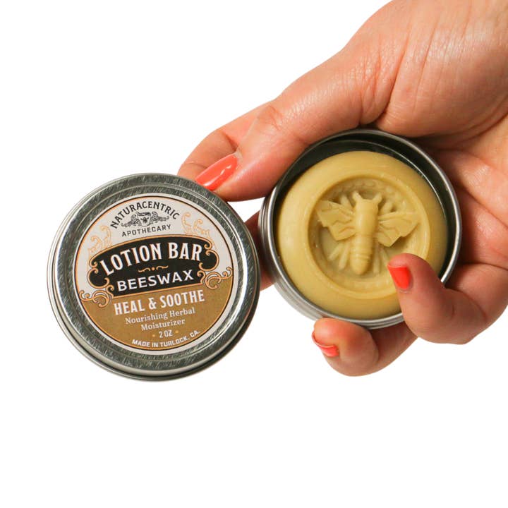 Curar & Suavizar Cera de Abelhas Lotion Bar por atacado de Naturacentric