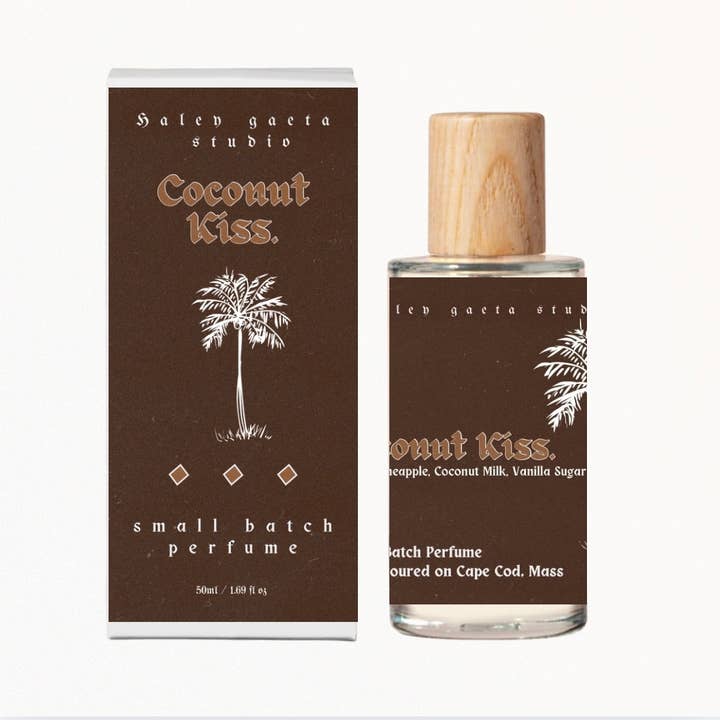 Coconut Kiss ⋆ Essential Oil Perfume Spray for wholesale by Haley Gaeta Studio