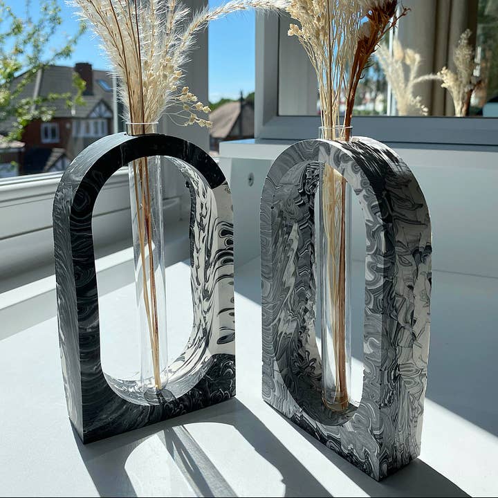 The Arch Vase in Marble for wholesale by Painted ‘N’ Posted