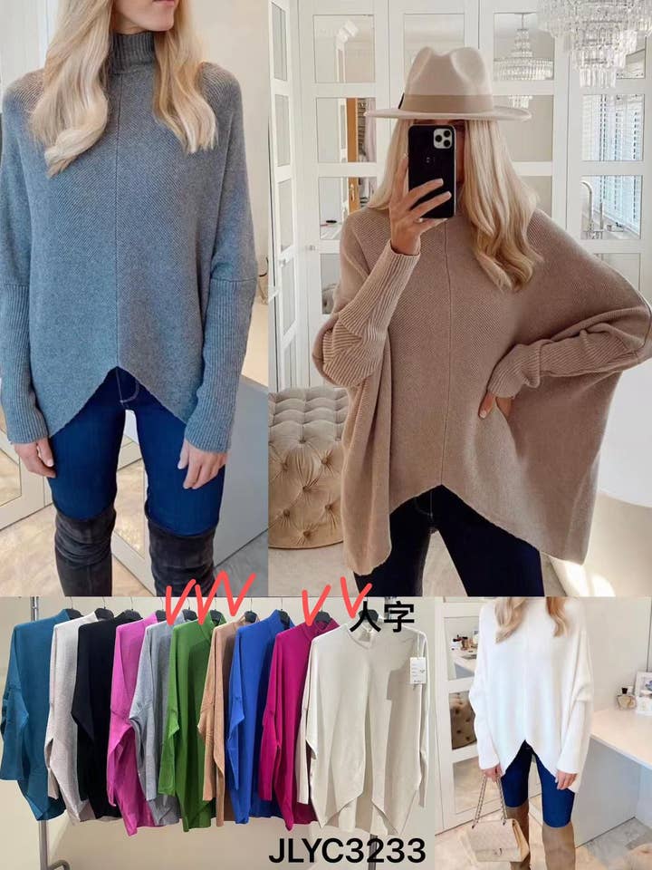 Cielo fashion - Wholesale Tunic Sweater - Women's - SWEATER0