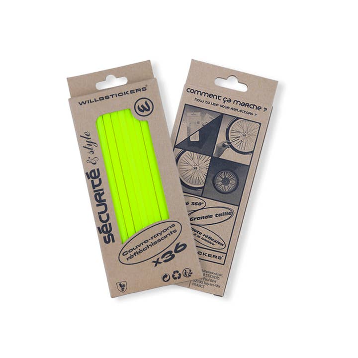 WILL B STICKERS - Wholesale Biking Accessories - Ray reflectors4