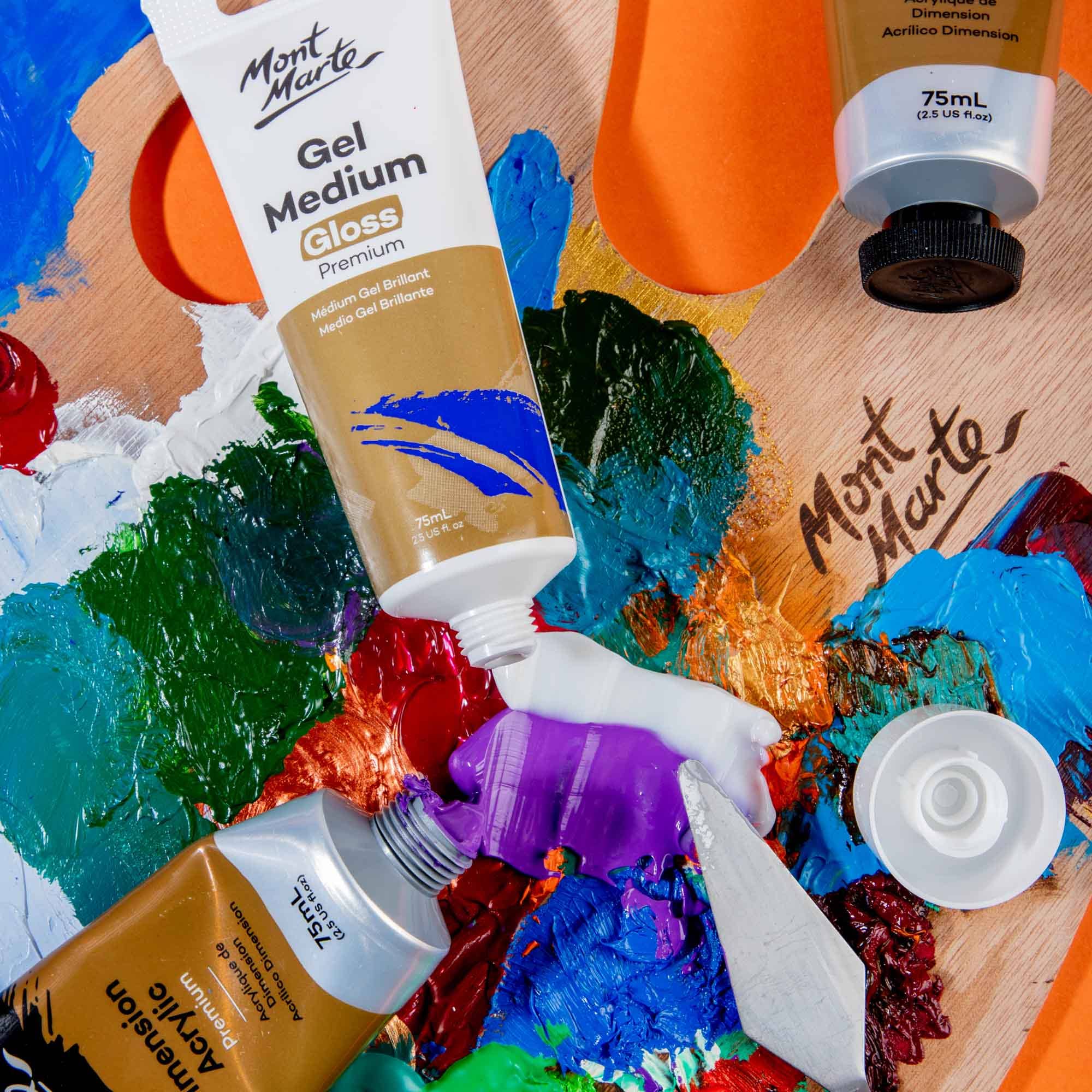 Mont Marte Usa, Inc. - Wholesale Craft Supplies - Gel Medium Gloss Premium 75ml (2.5 US fl.oz)7