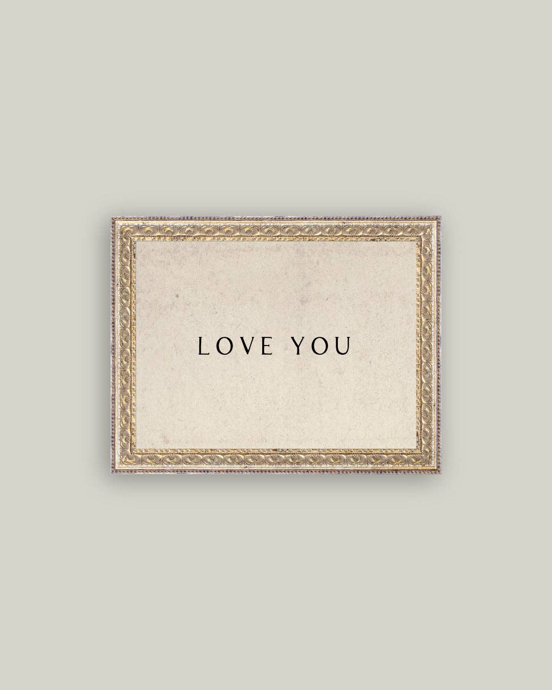 Petal Lane Home - Wholesale Wall Art Set - Love You Framed Antique Art1