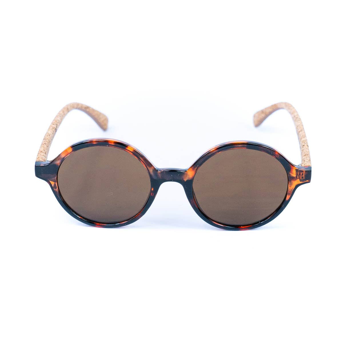 Meninas Bonitas Cork - Vente Lunettes de soleil – femme - Lunettes de soleil en liège pour femmes avec verres UV et étui L-10704