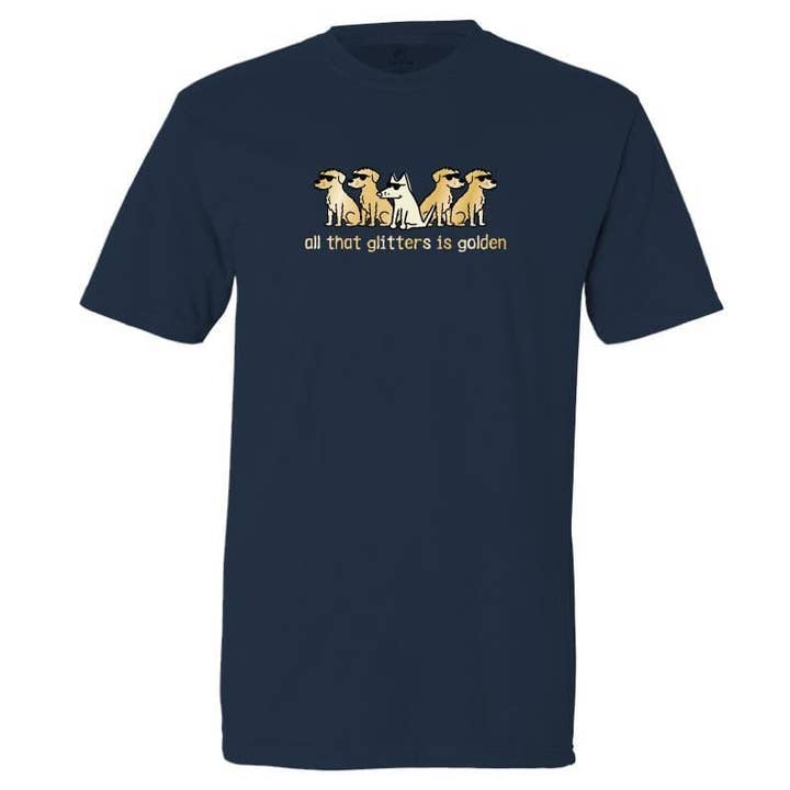 Camiseta clásica All That Glitters Is Golden para venta al por mayor de Teddy the Dog