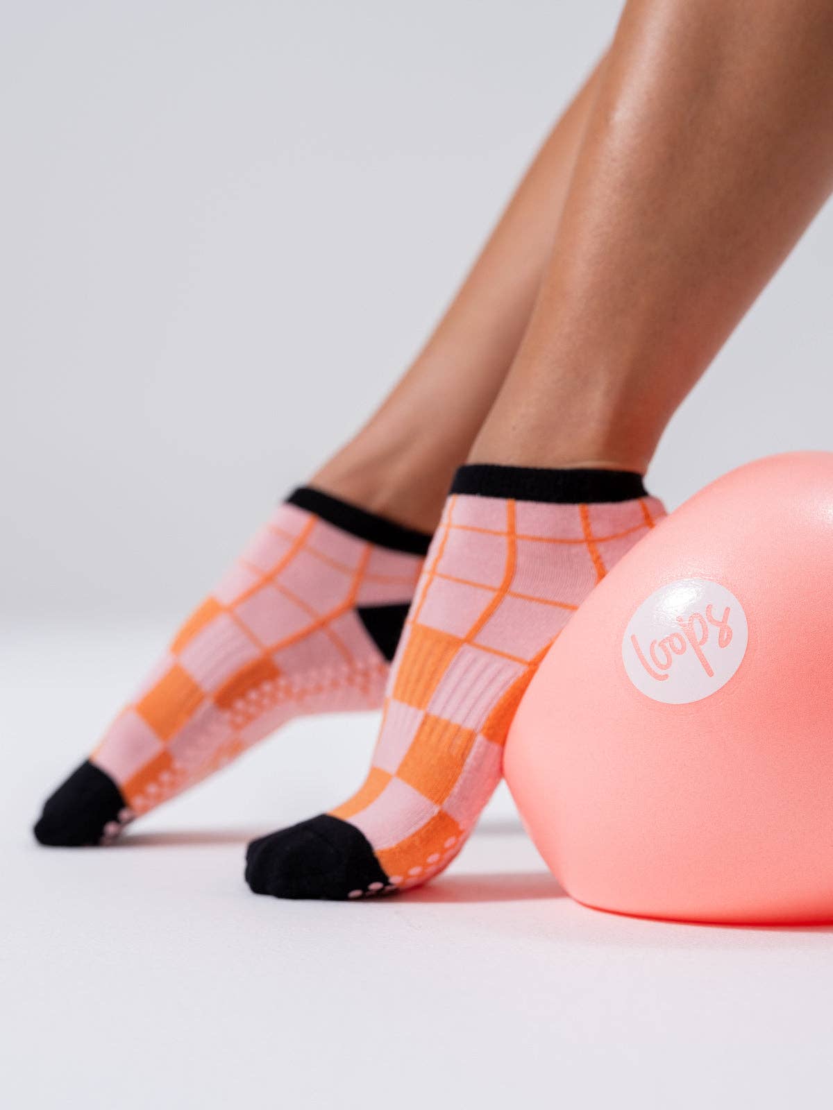 Reformer Loops – Equipamento de fitness por atacado – Bola Moda 9" - Coral6