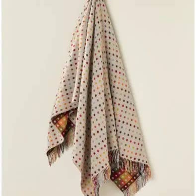 Bronte Moon - Wholesale Throw blanket - Contemporary Windowpane, Multi-Spot and Multi-Ribbon Range8