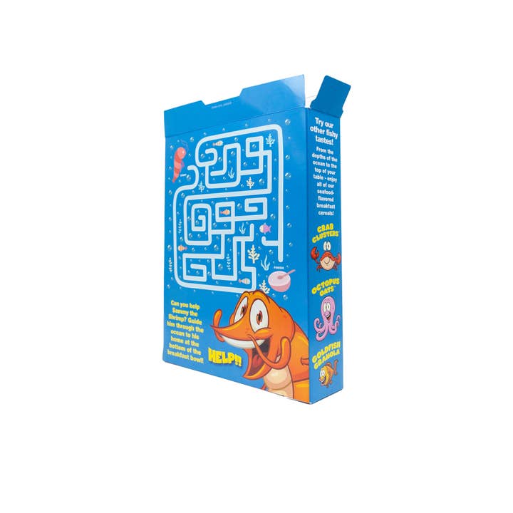 Prank-O - Wholesale Gag Gift/Novelty Gift - Shrimp Smacks Prank Cereal Gift Box