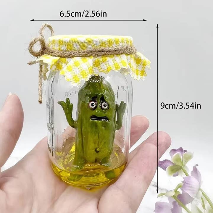 La Bella Monte – Jarra decorativa por atacado – Frasco de Mini Picles Criativo para Decoração de Casa Sortido