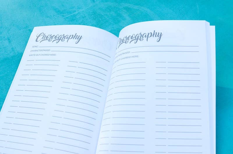 Circus Unicorn Shop - Vente Journal intime - Le journal du danseur7