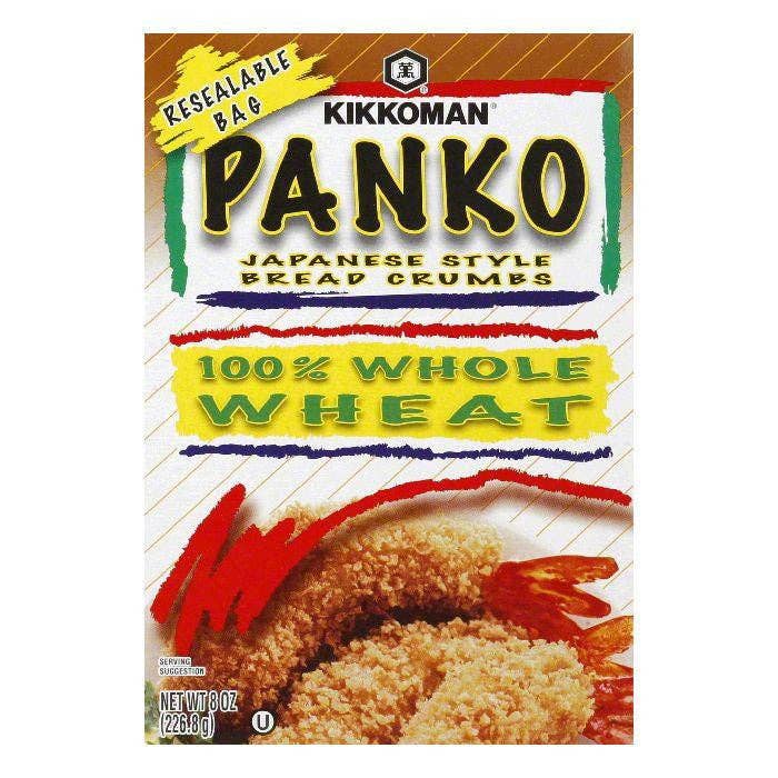 Kikkoman Wholewheat Panko Breadcrumbs, 8 OZ for wholesale by KeHE Distributors, LLC
