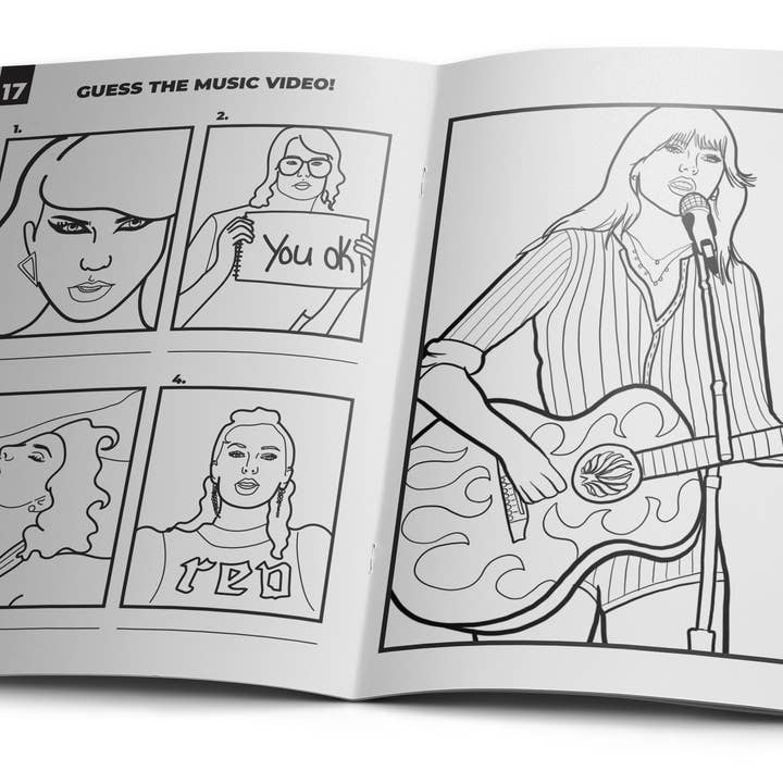 Studio Soph (We Pay Your Import Fees - We Ship DDP) – Großhandel Malbuch – Erwachsene – Taylor Aufgabenbuch A57