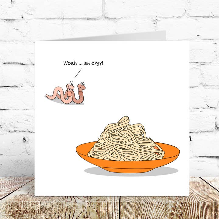 Swizzoo Cards - Wholesale Birthday Card - Funny Birthday Card Him Male Friend Son Humor Rude Cheeky 20th 30th 40th Orgy